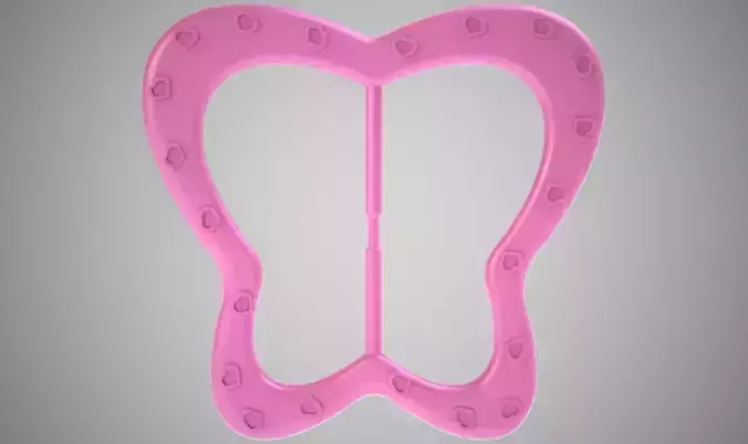 Butterfly Buckle 3D print model