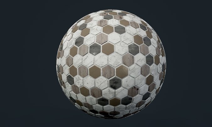 Marble Tile Seamless PBR Texture Texture