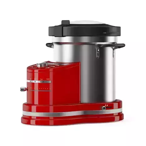Red Food Processor
