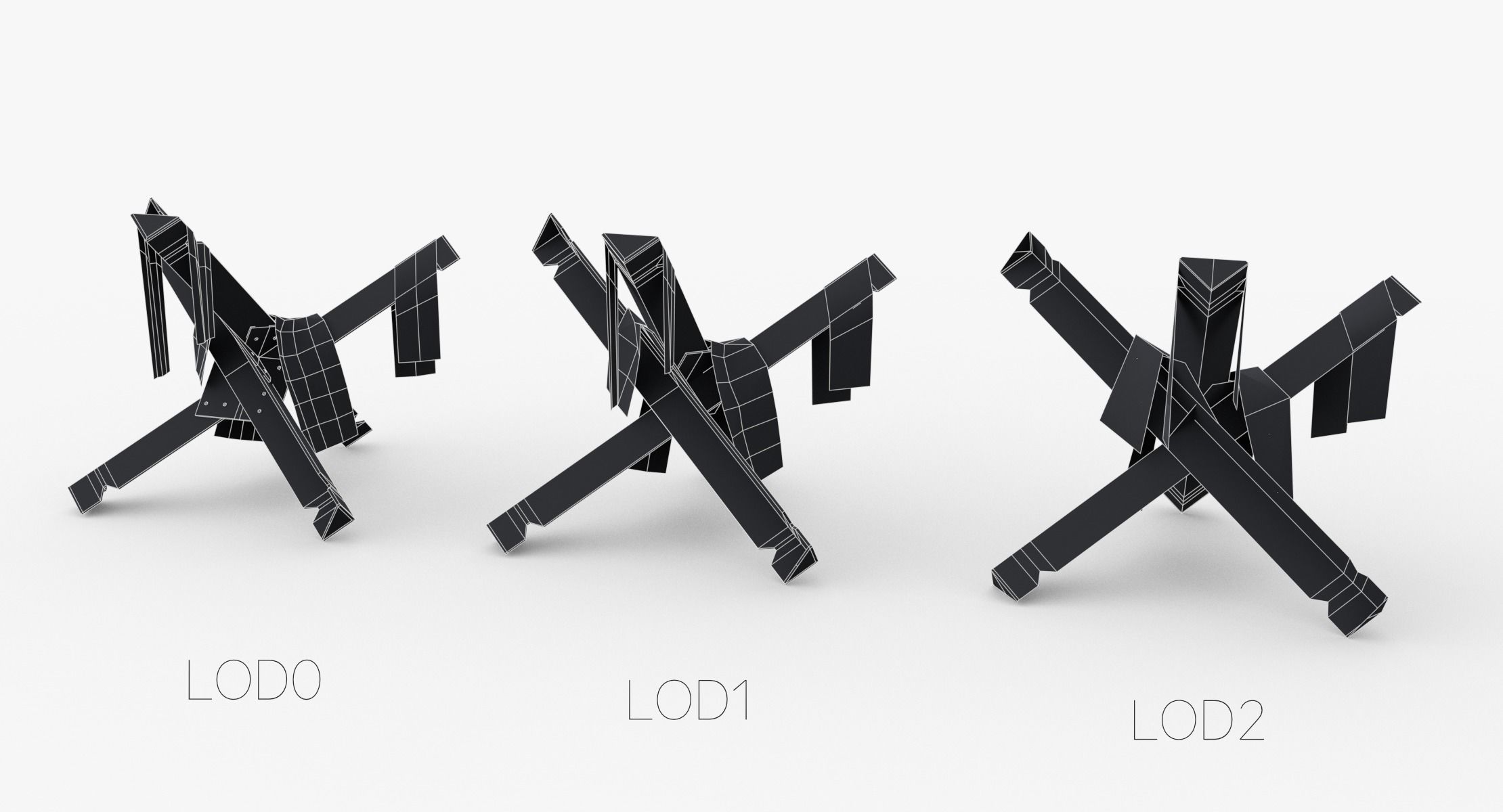 D-Day Obstacles 3D Model Collection_17