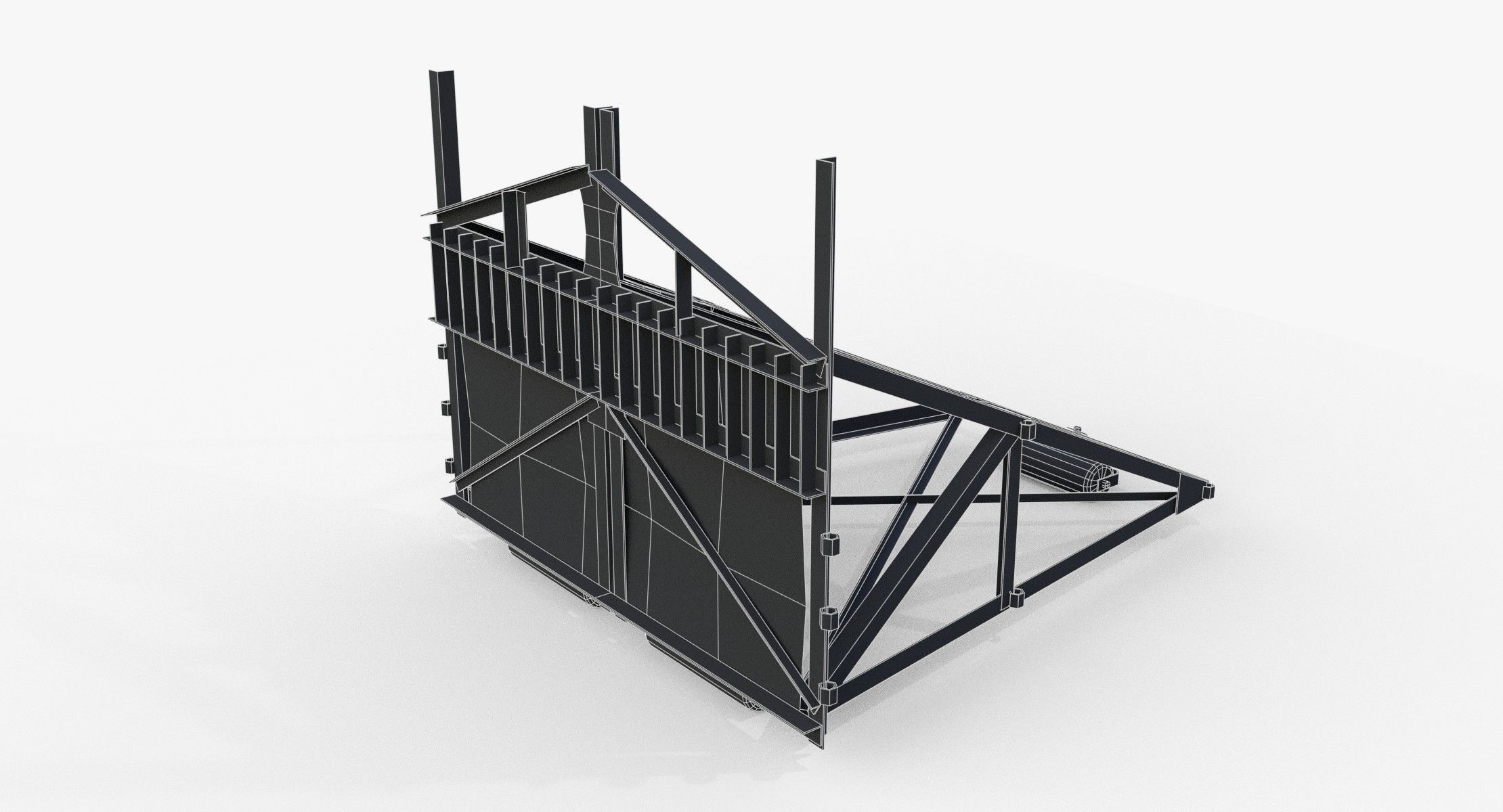 D-Day Obstacles 3D Model Collection_6