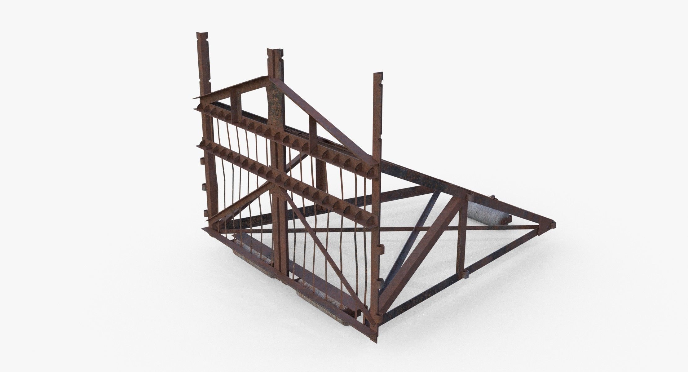 D-Day Obstacles 3D Model Collection_2
