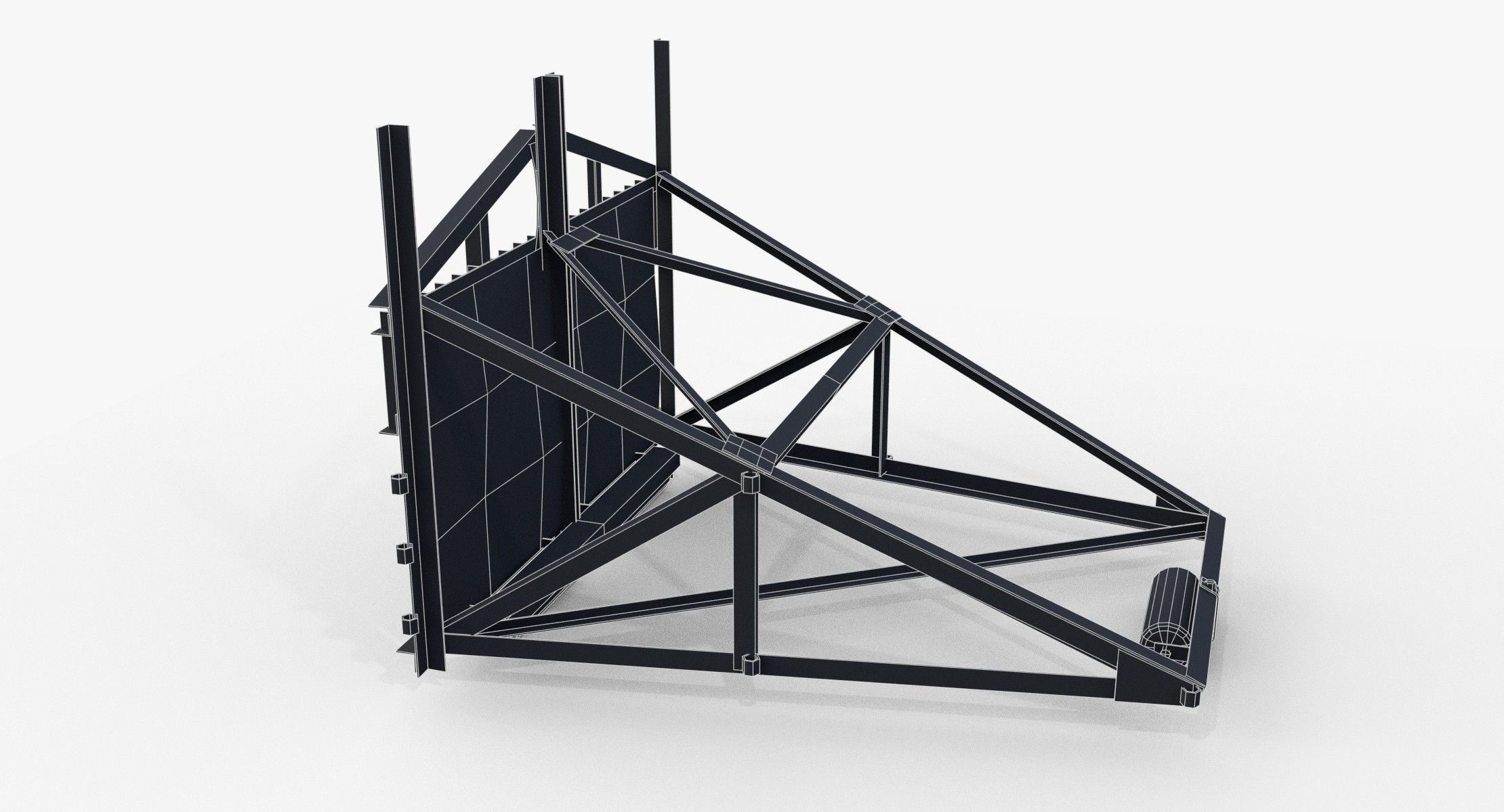 D-Day Obstacles 3D Model Collection_7