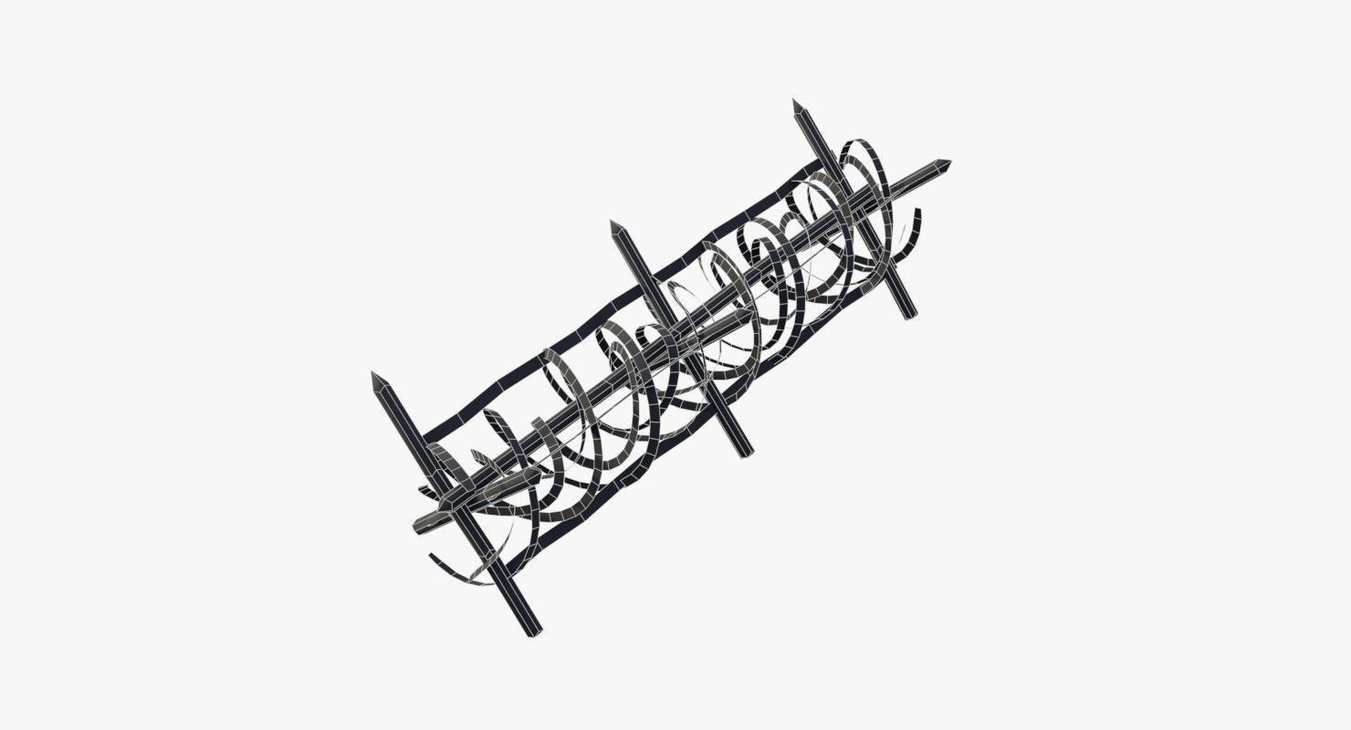 D-Day Obstacles 3D Model Collection_36