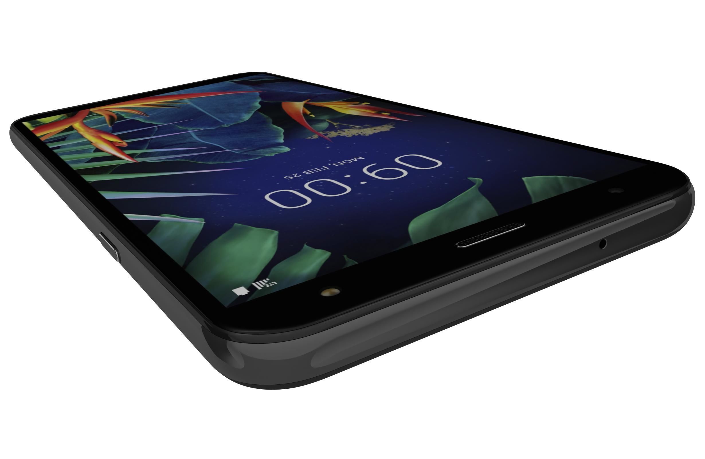 LG K40 Black 3D model_8