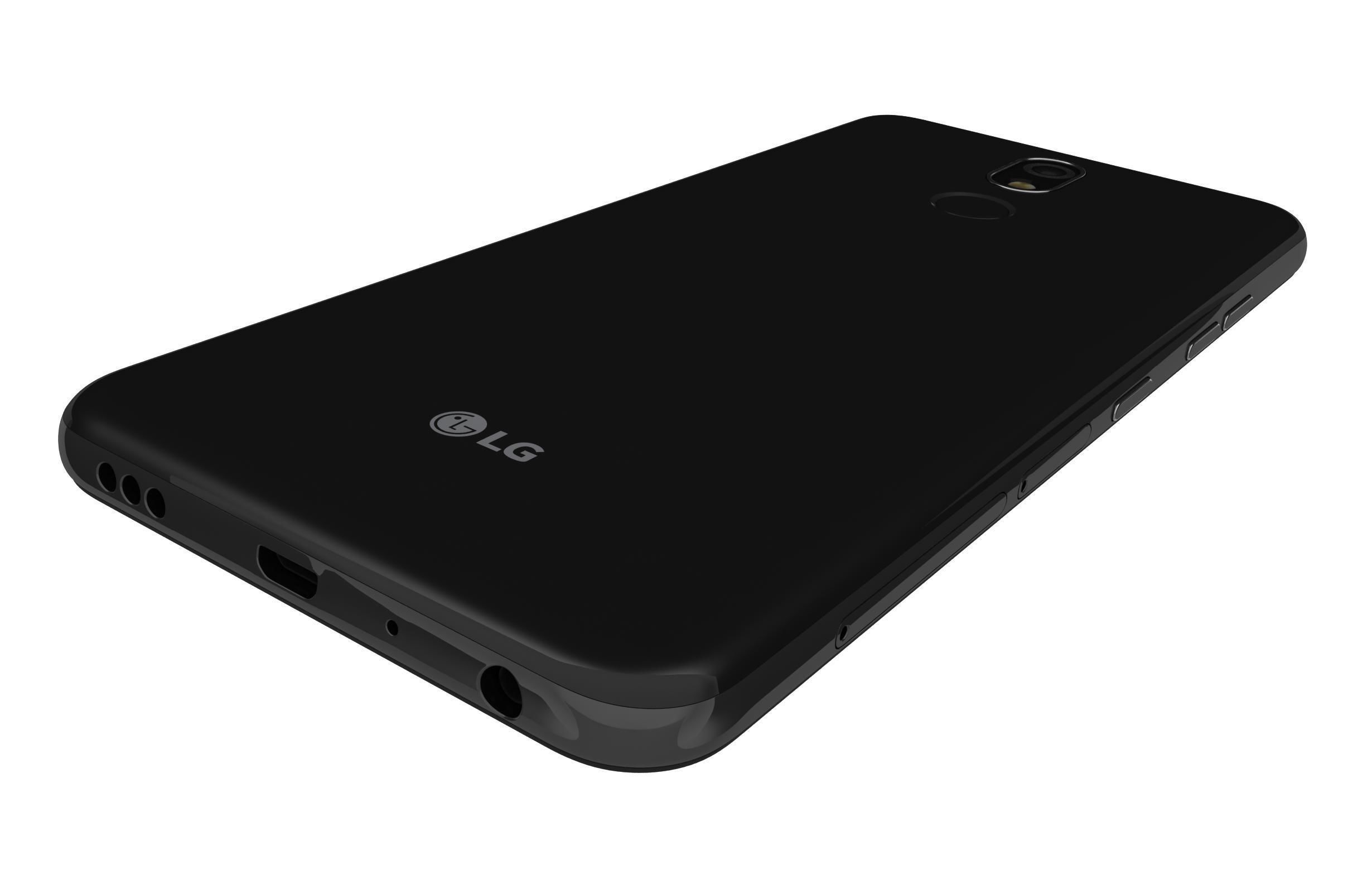 LG K40 Black 3D model_10