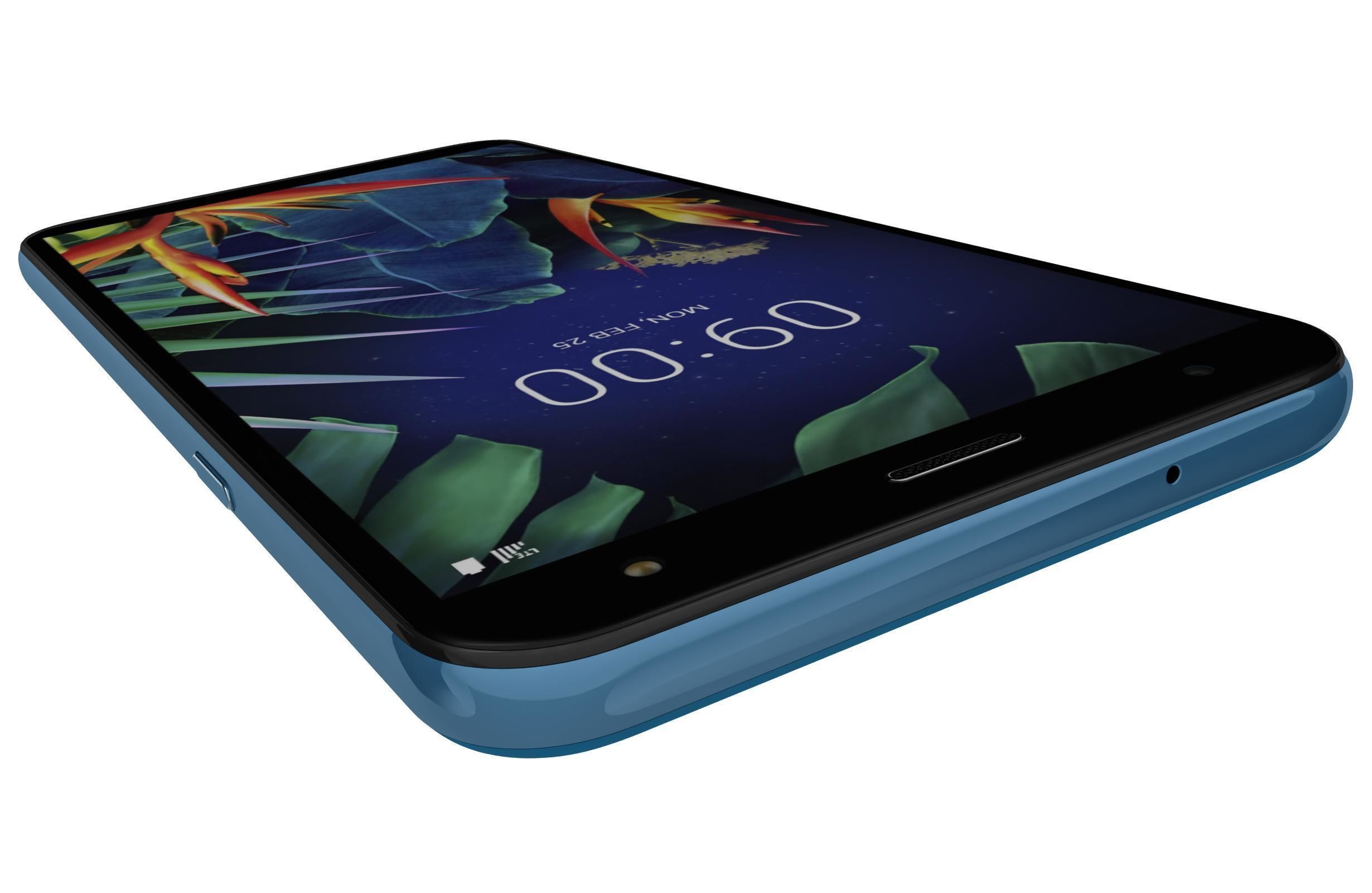 LG K40 Blue 3D model_8