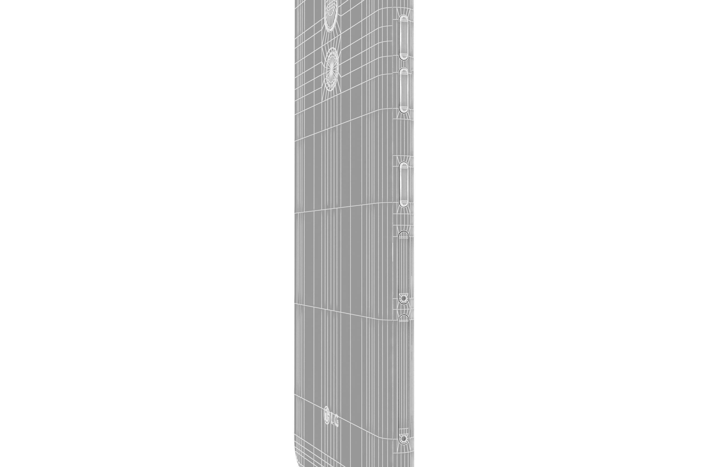 LG K40 Blue 3D model_20