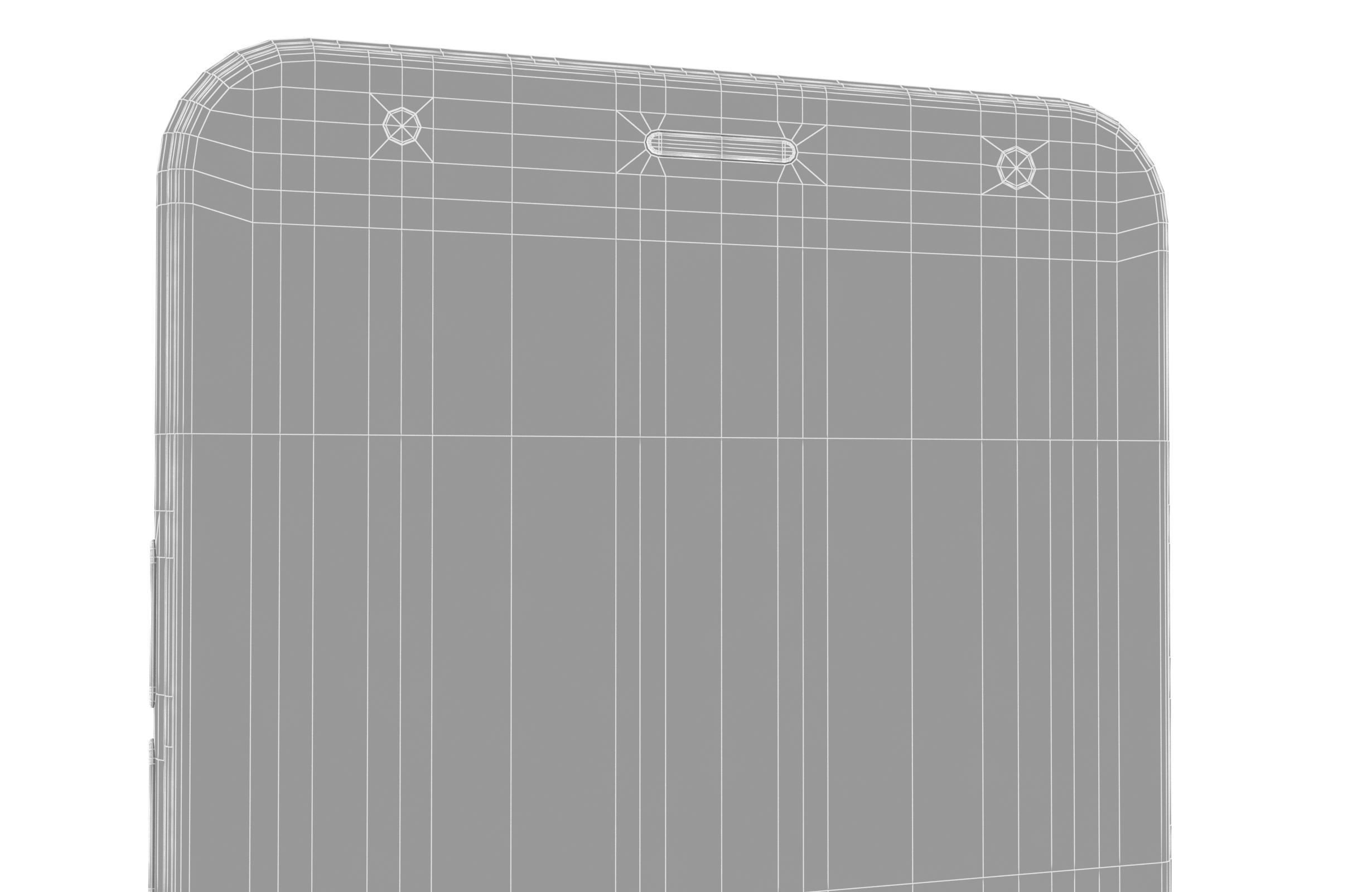 LG K40 Blue 3D model_14