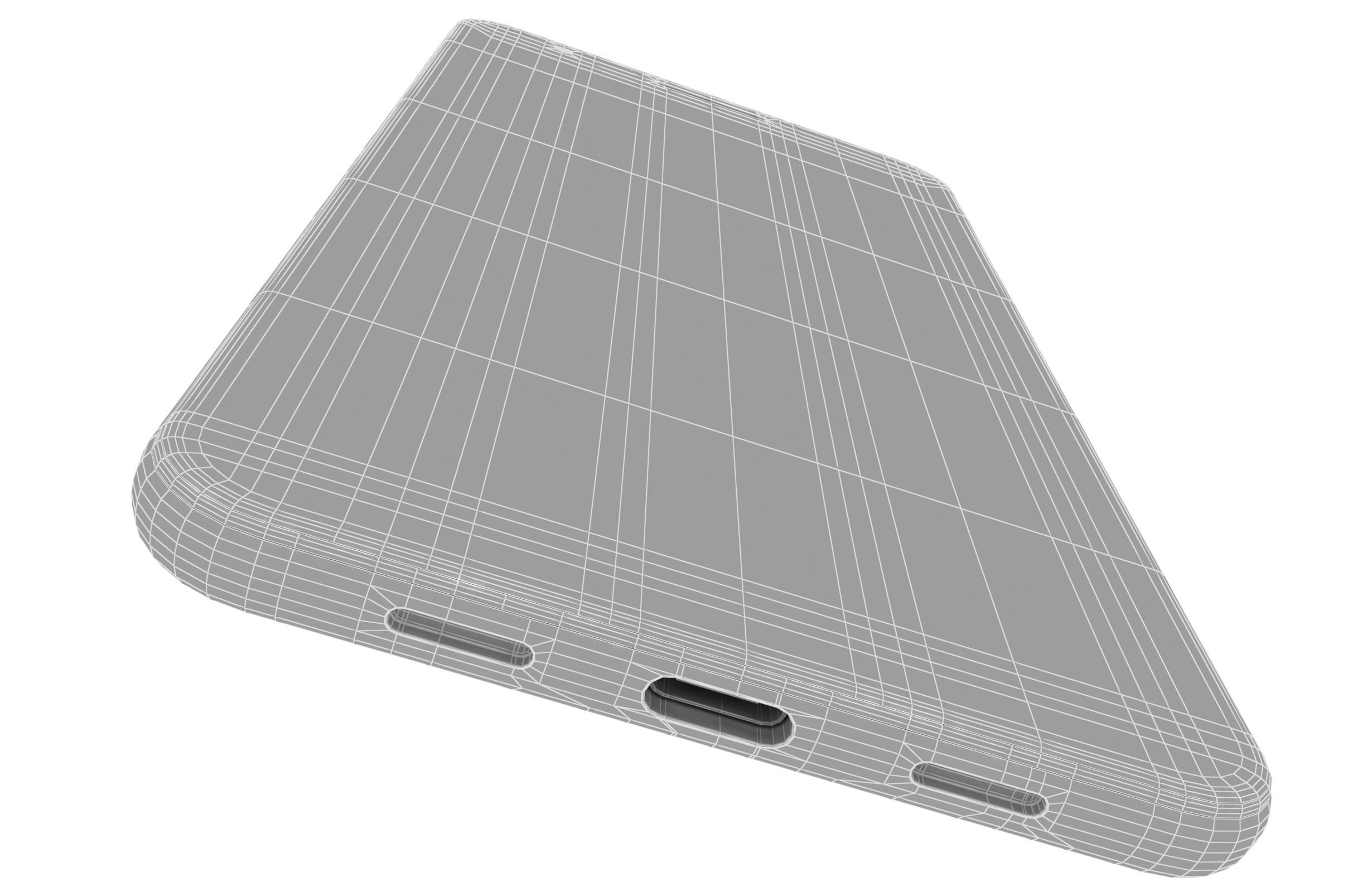 Google Pixel 3a Black 3D model_15