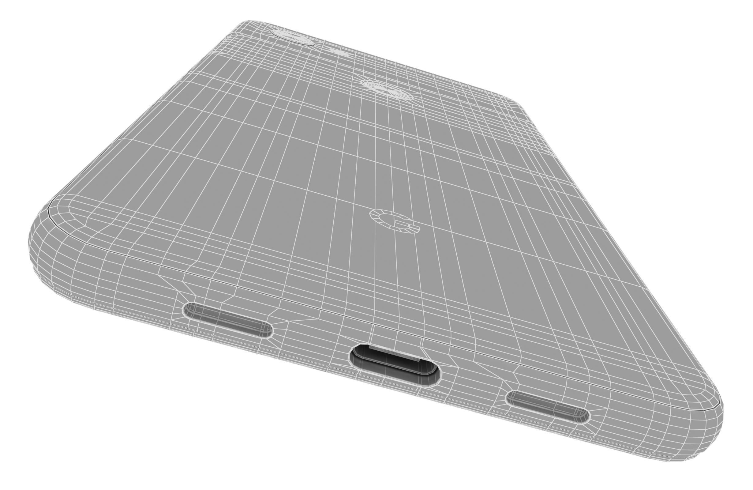 Google Pixel 3a Black 3D model_17