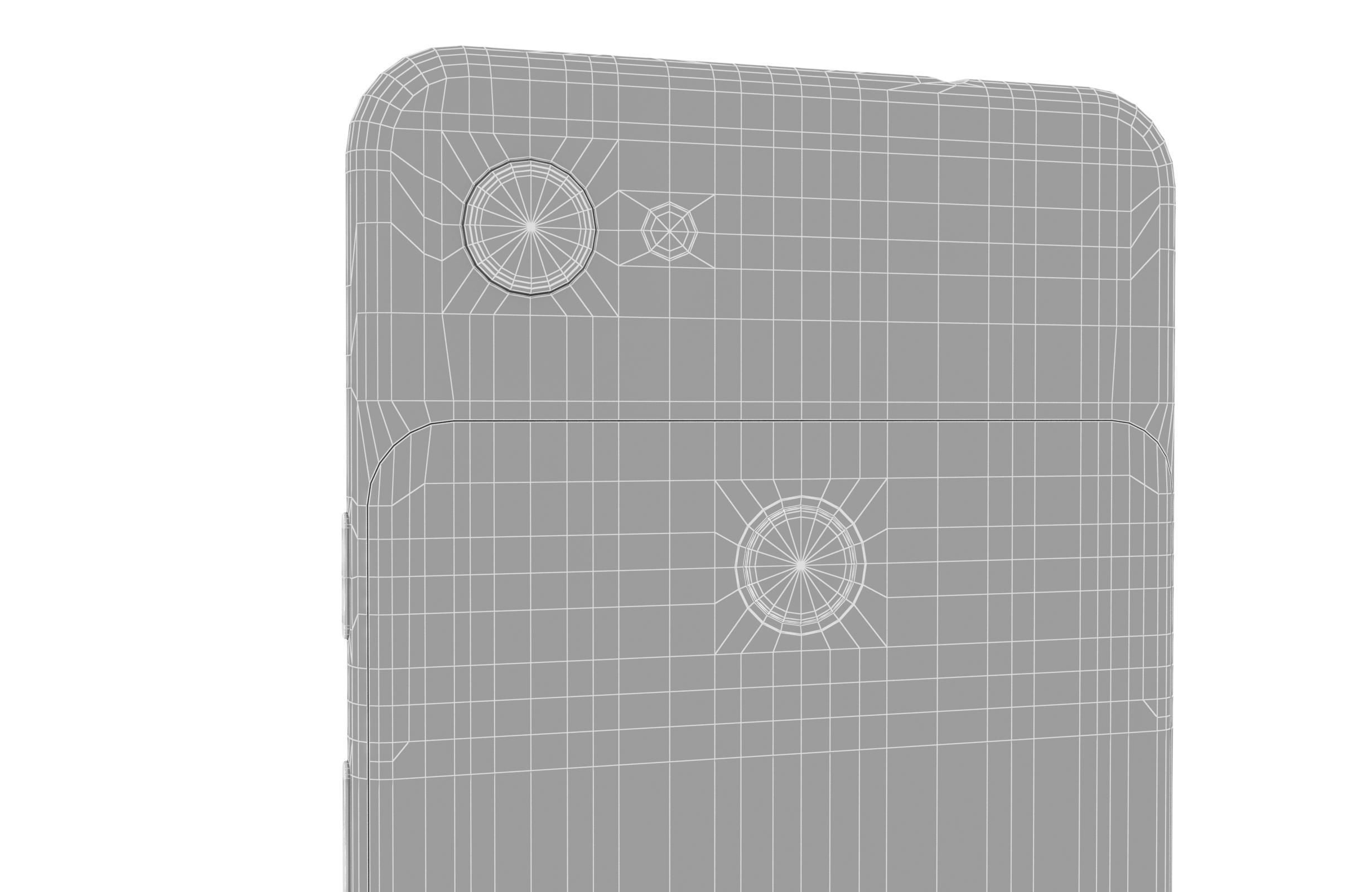 Google Pixel 3a Black 3D model_16
