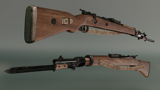 Gewehr 98 - Type Rifle 3D model