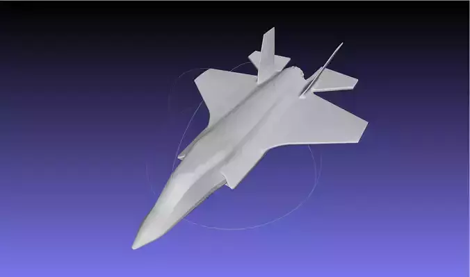 F-35B Lightning II Basic Well Printable Miniature 3D print model