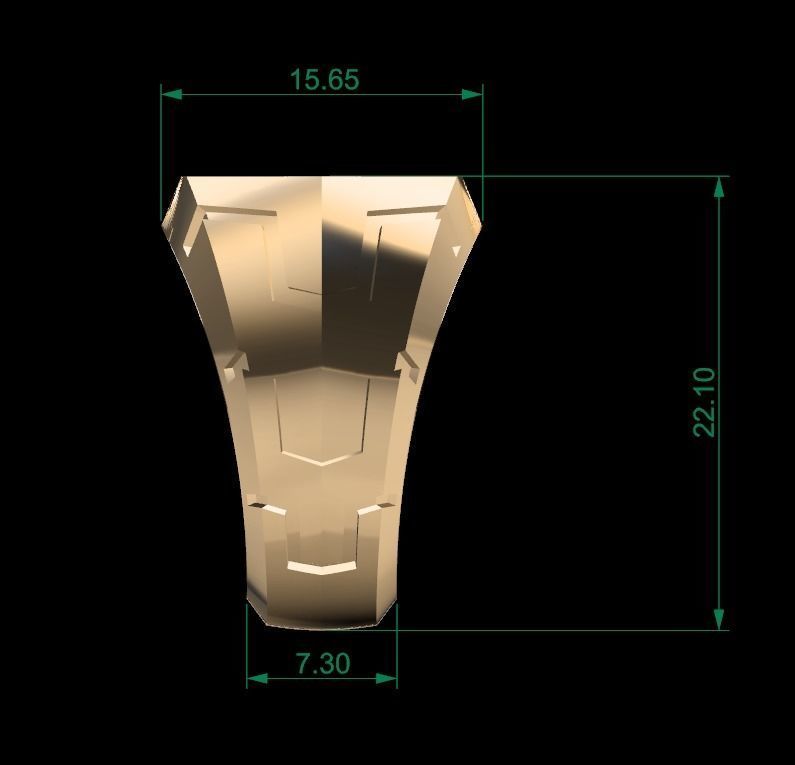 David Yurman Man Ring 3D print model_8