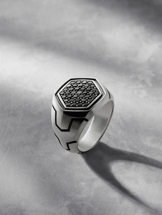 David Yurman Man Ring 3D print model_1