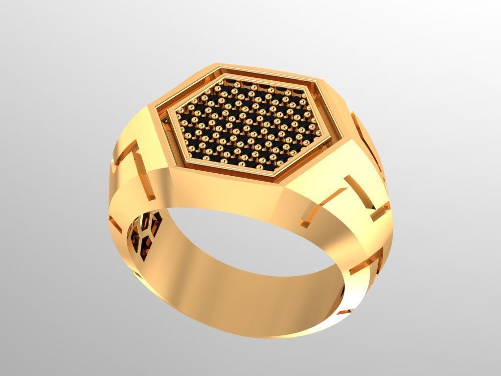 David Yurman Man Ring 3D print model_6