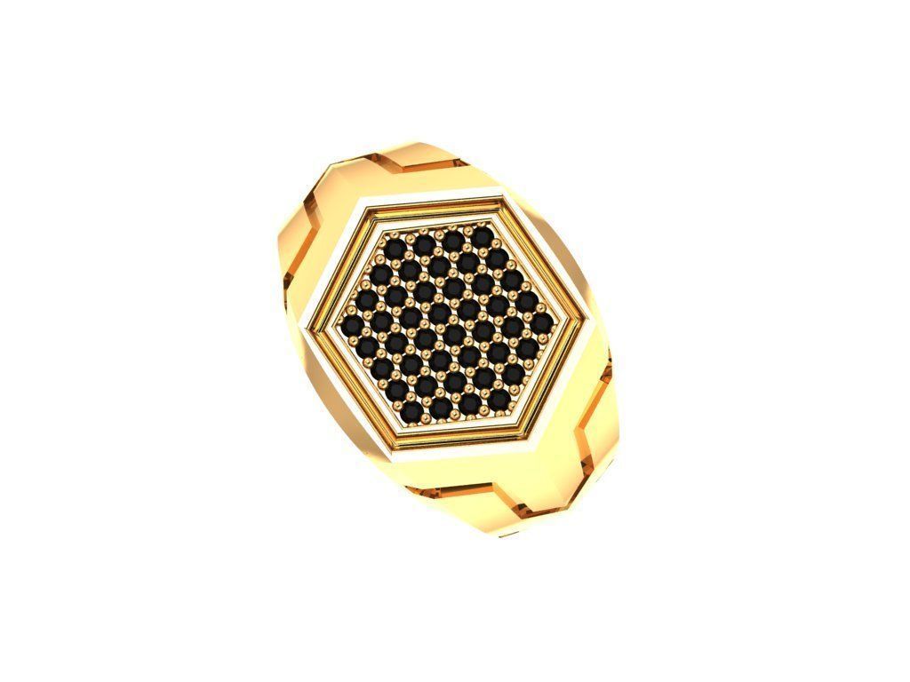 David Yurman Man Ring 3D print model_4