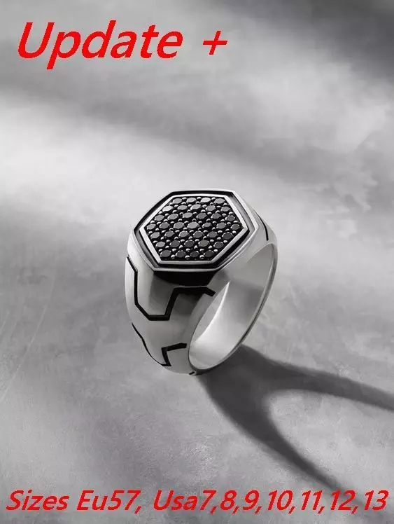 David Yurman Man Ring 3D print model_0