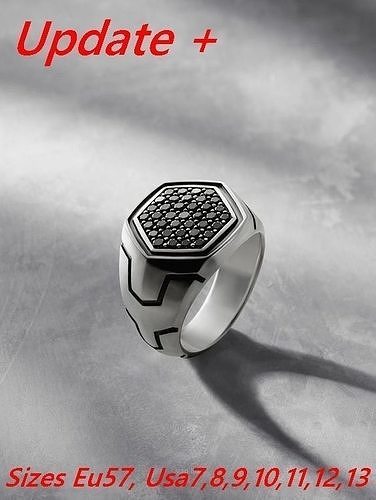 David Yurman Man Ring 3D print model