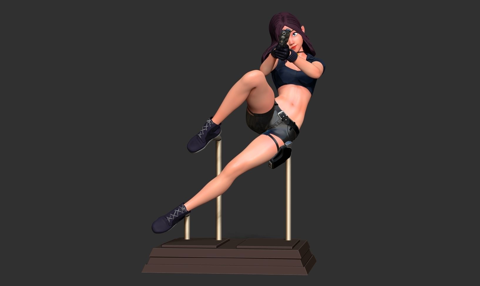 Black Widow 3D print model_10