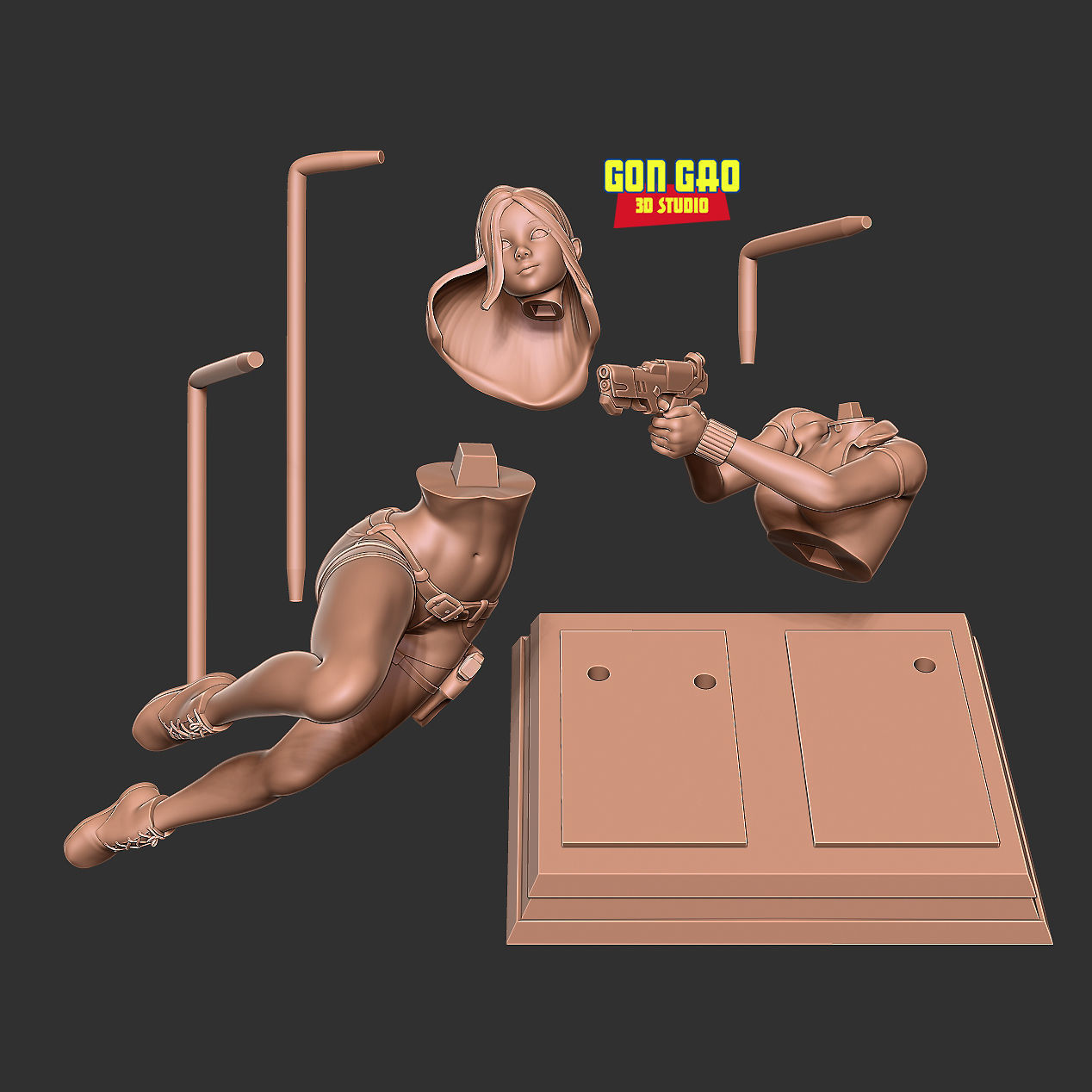 Black Widow 3D print model_3