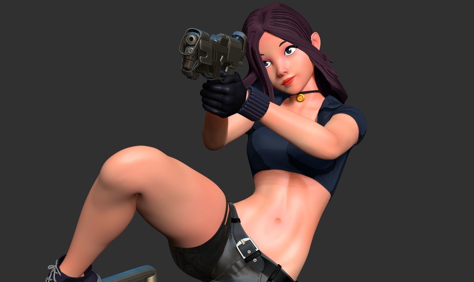 Black Widow 3D print model_6