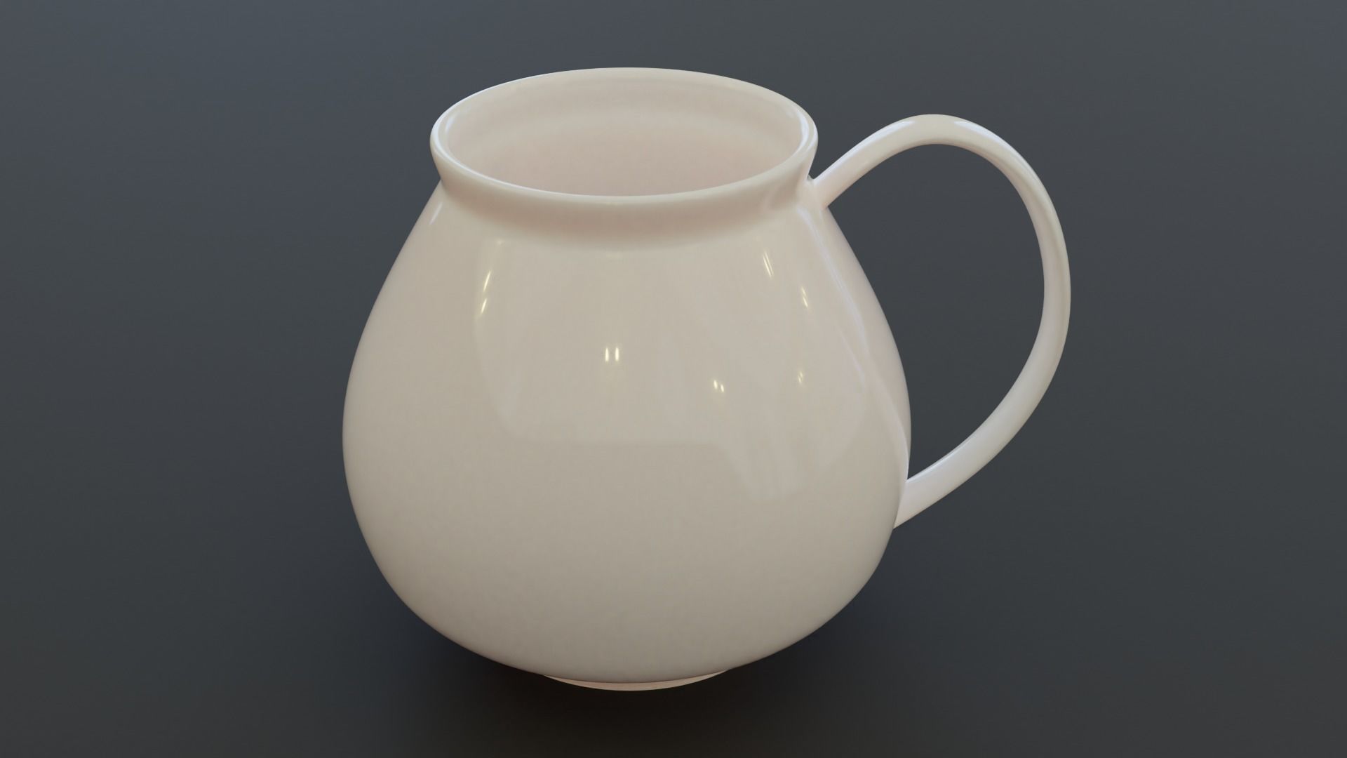 Ceramic Mug 3D model_3