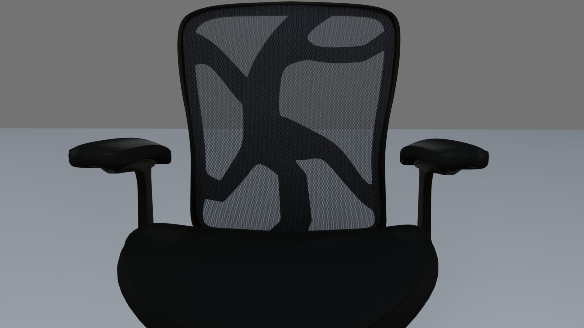 Chair with net 3D model_19
