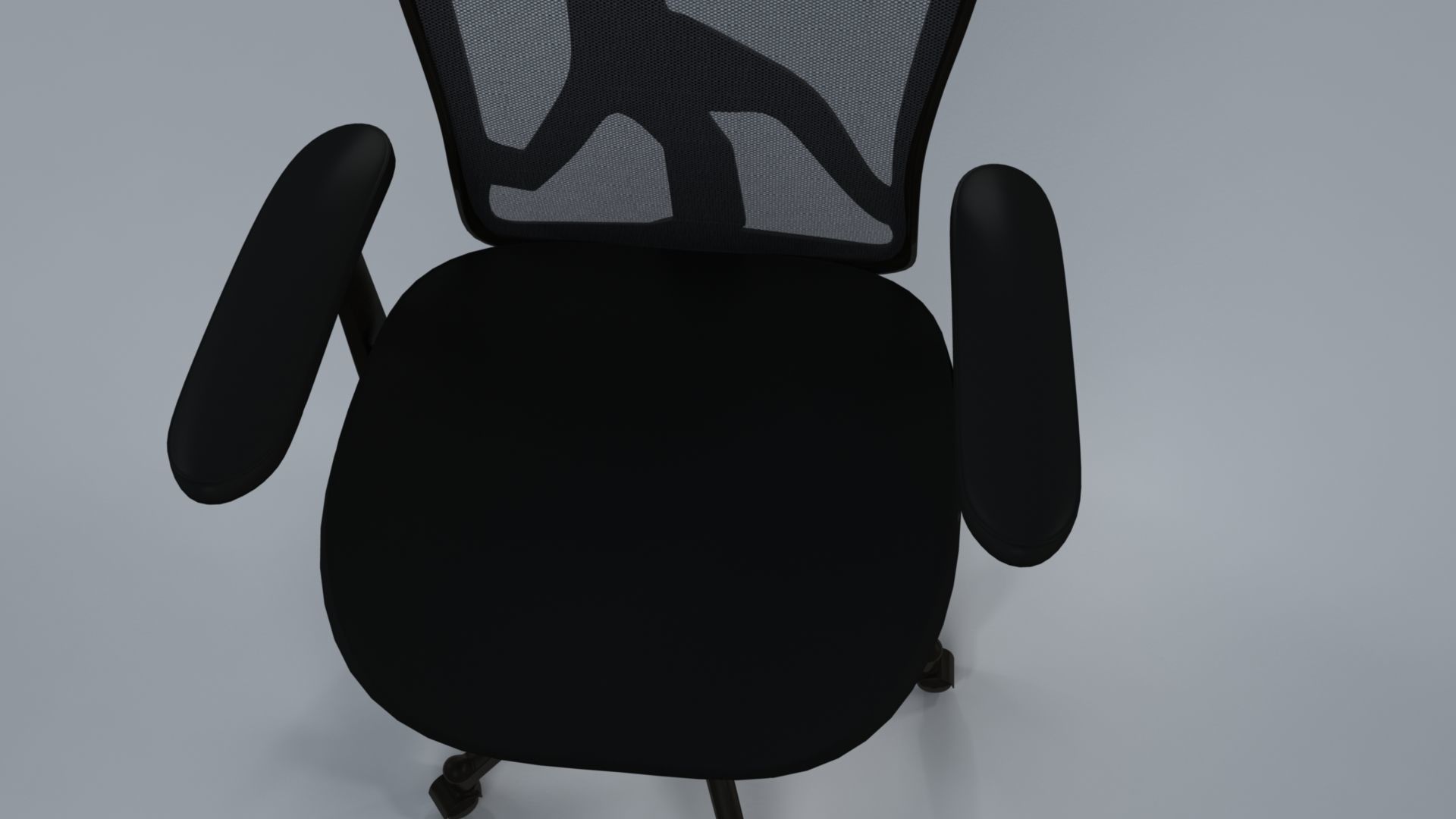 Chair with net 3D model_25