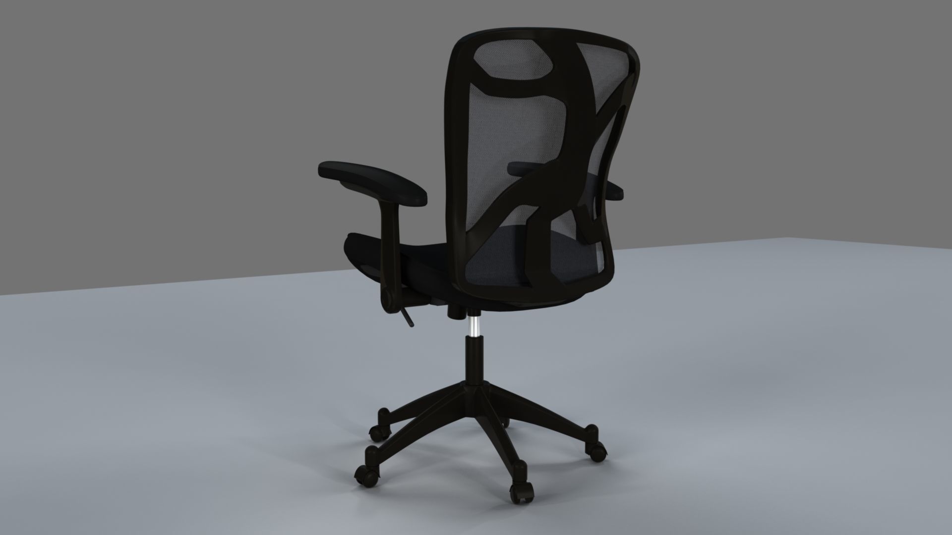 Chair with net 3D model_18