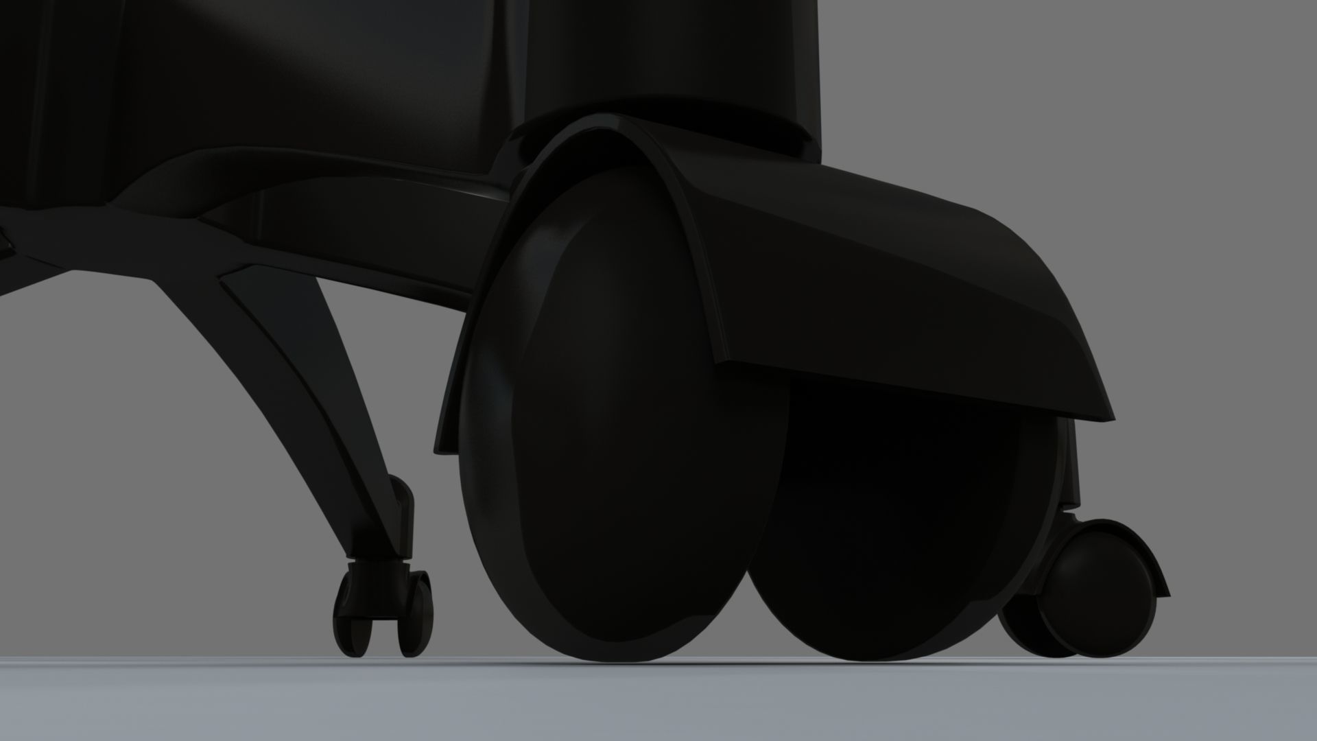 Chair with net 3D model_21