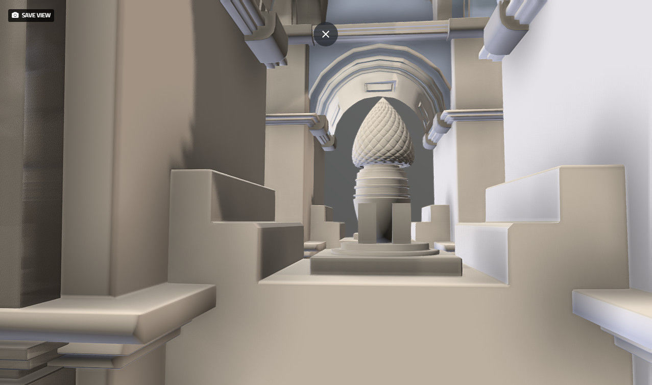 India Gate - VR Ready 3d Model 3D model_6