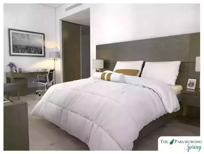 Bedroom of Large Apartment