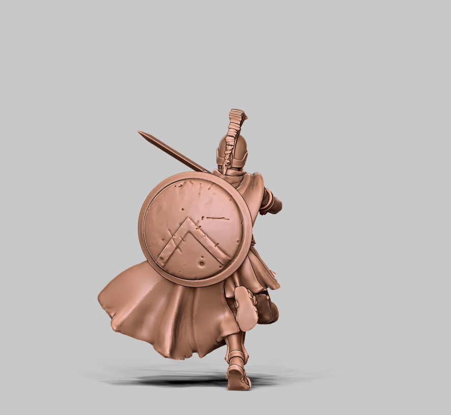 Spartan - Hylas   35mm scale  3D print model_2