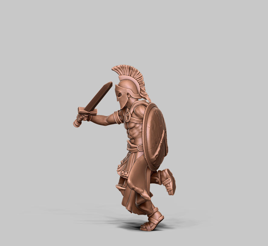 Spartan - Hylas   35mm scale  3D print model_4