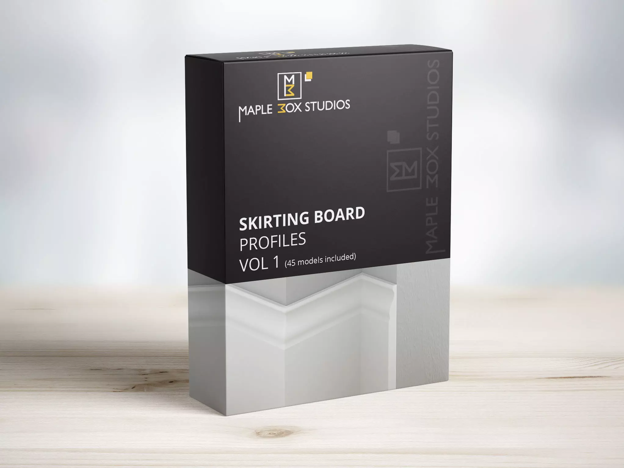 Skirting Board Profiles Vol 1 3D model_0