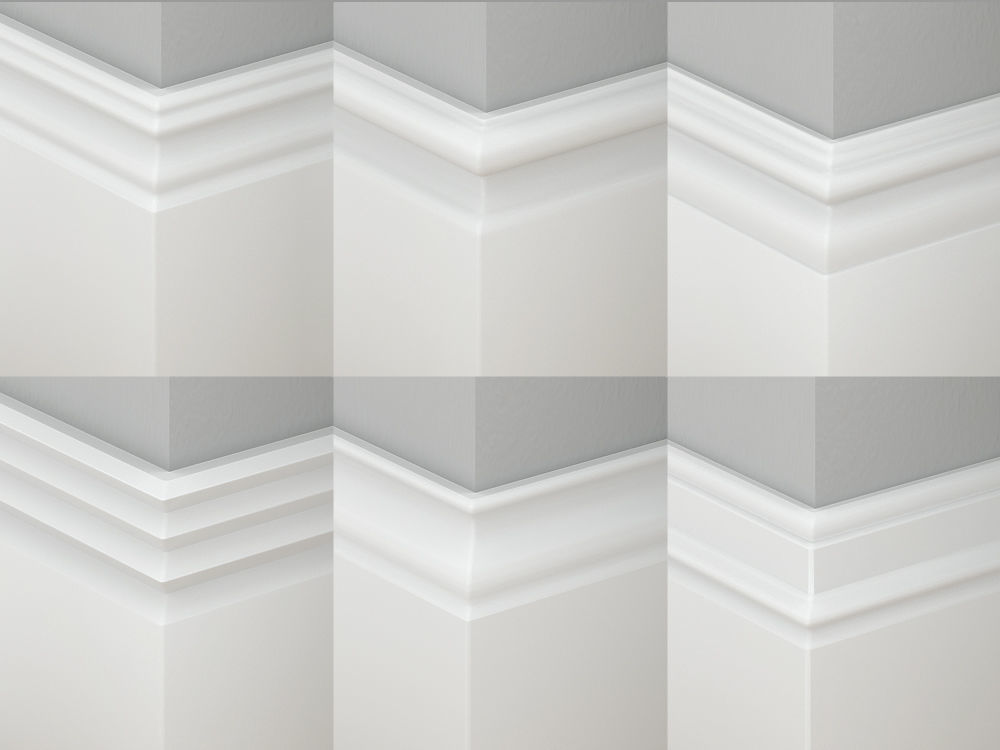 Skirting Board Profiles Vol 1 3D model_1