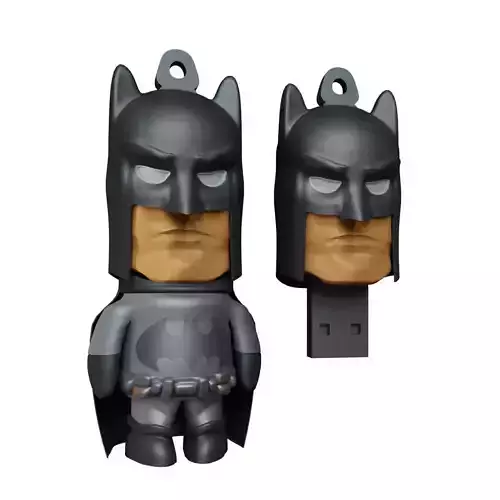 Batman Usb 3D model