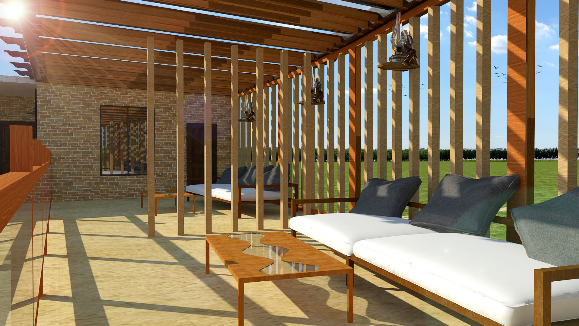 VILLAGE HOUSE 3D model_1