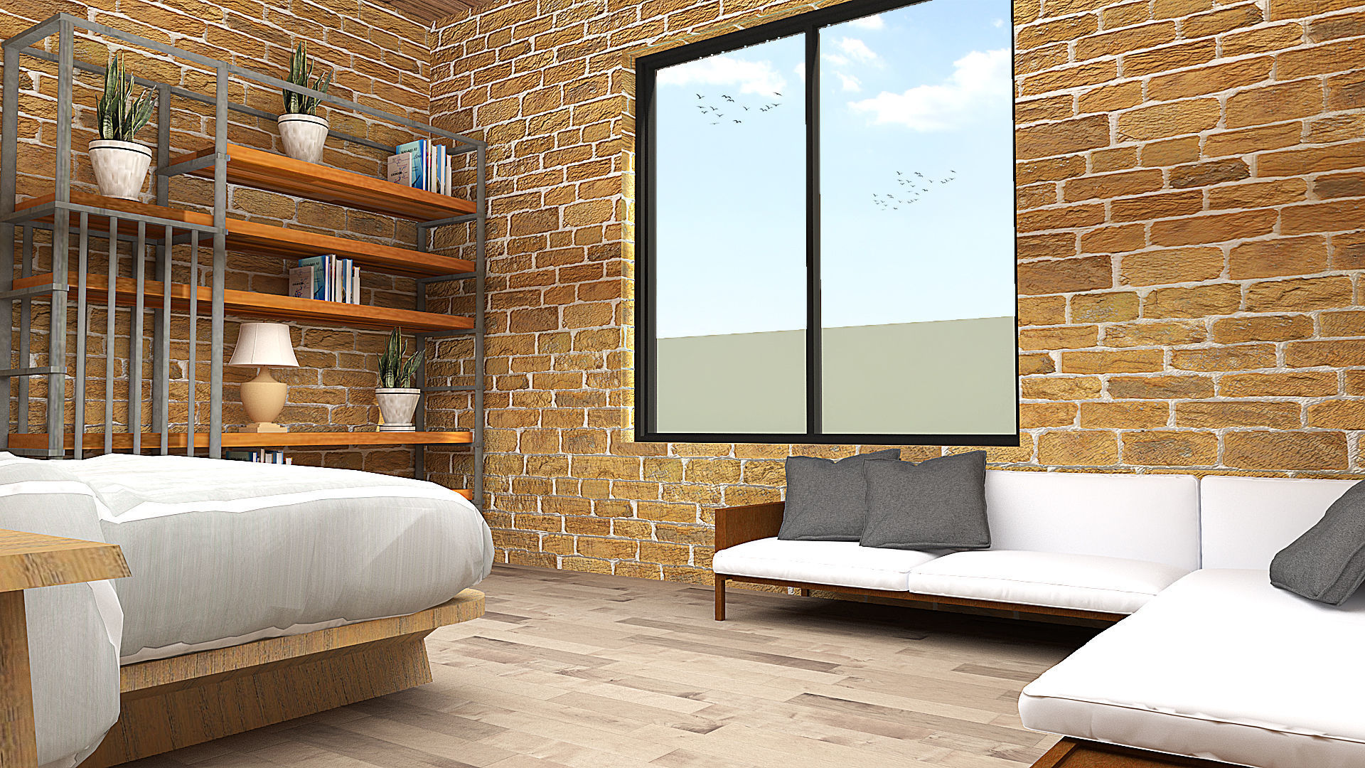 VILLAGE HOUSE 3D model_7