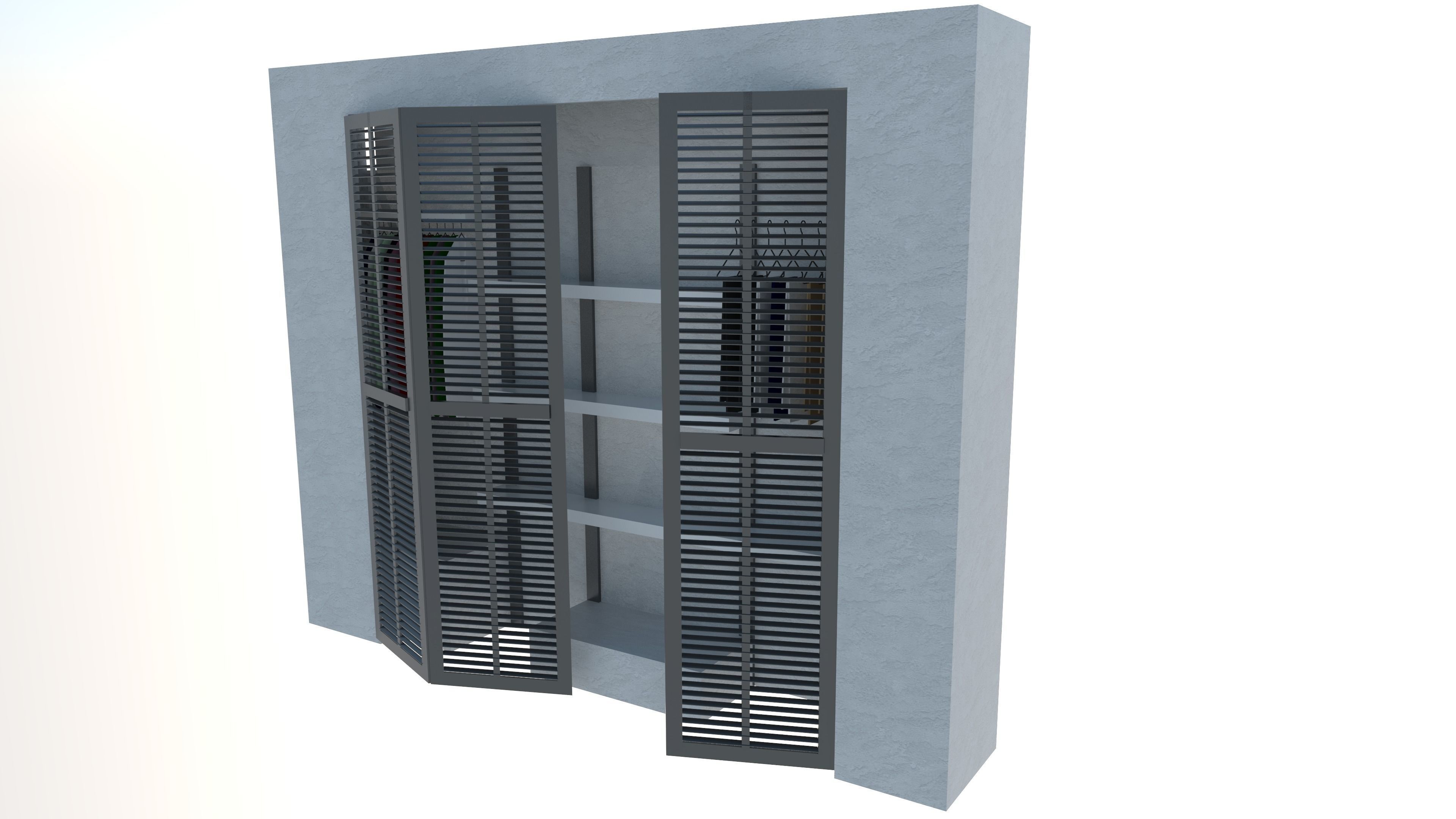 VILLAGE HOUSE 3D model_16