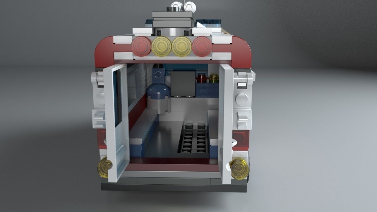 LEGO Ambulancer 3D model_3