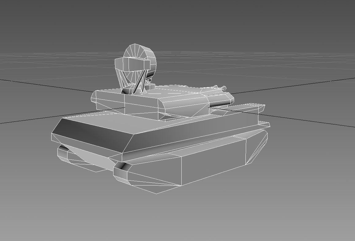 ZSU - 23 - 4 Shilka Low-poly 3D model_13