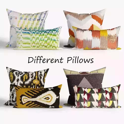 Decorative pillows set 019