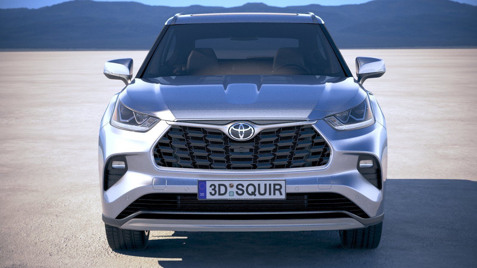 Toyota Highlander 2020 3D model_9