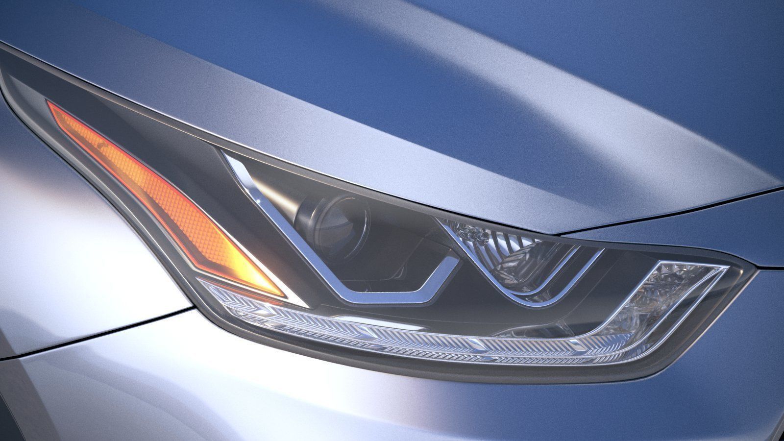 Toyota Highlander 2020 3D model_15