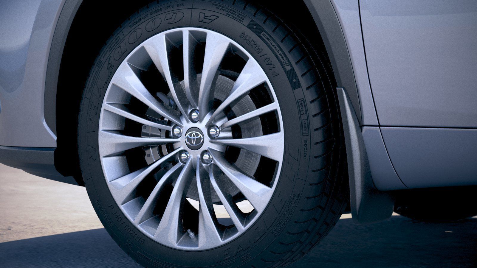 Toyota Highlander 2020 3D model_14