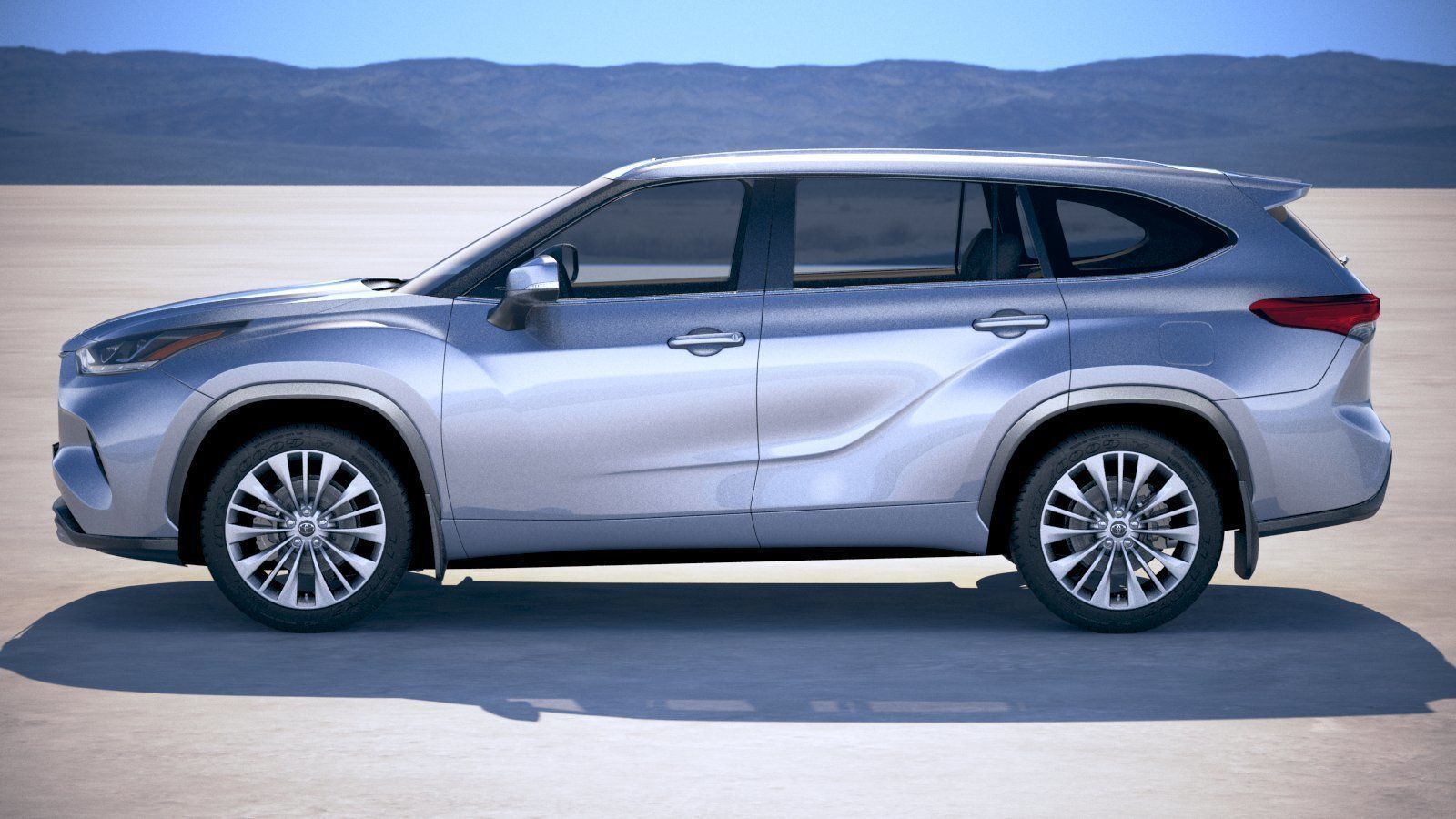 Toyota Highlander 2020 3D model_6