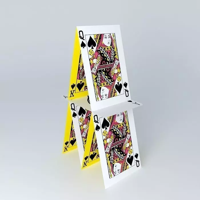 House of cards Free 3D model